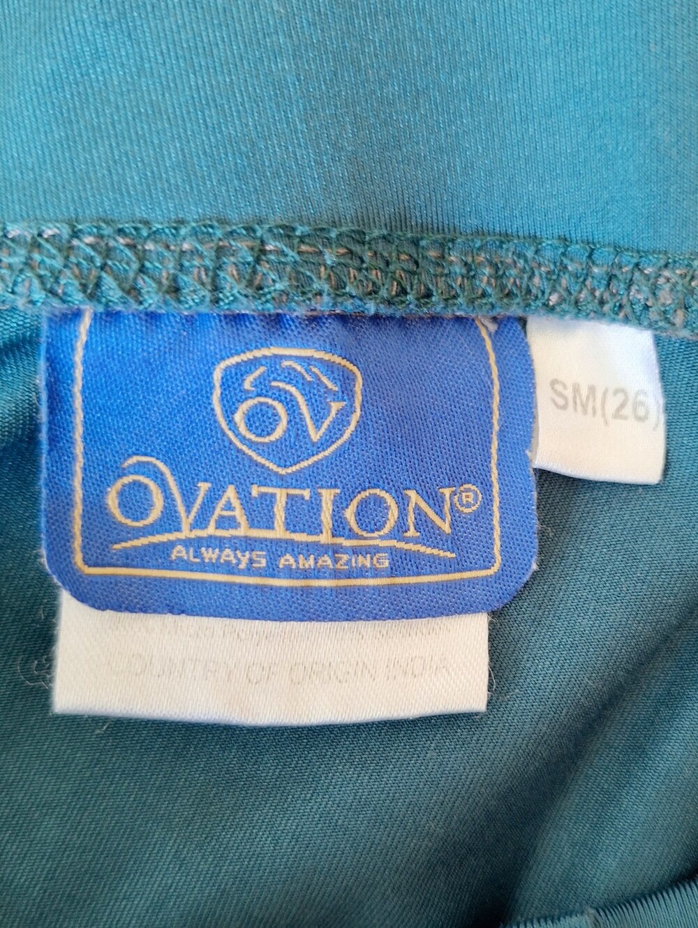 Ovation Teal Riding Tights S - Picture 4 of 6
